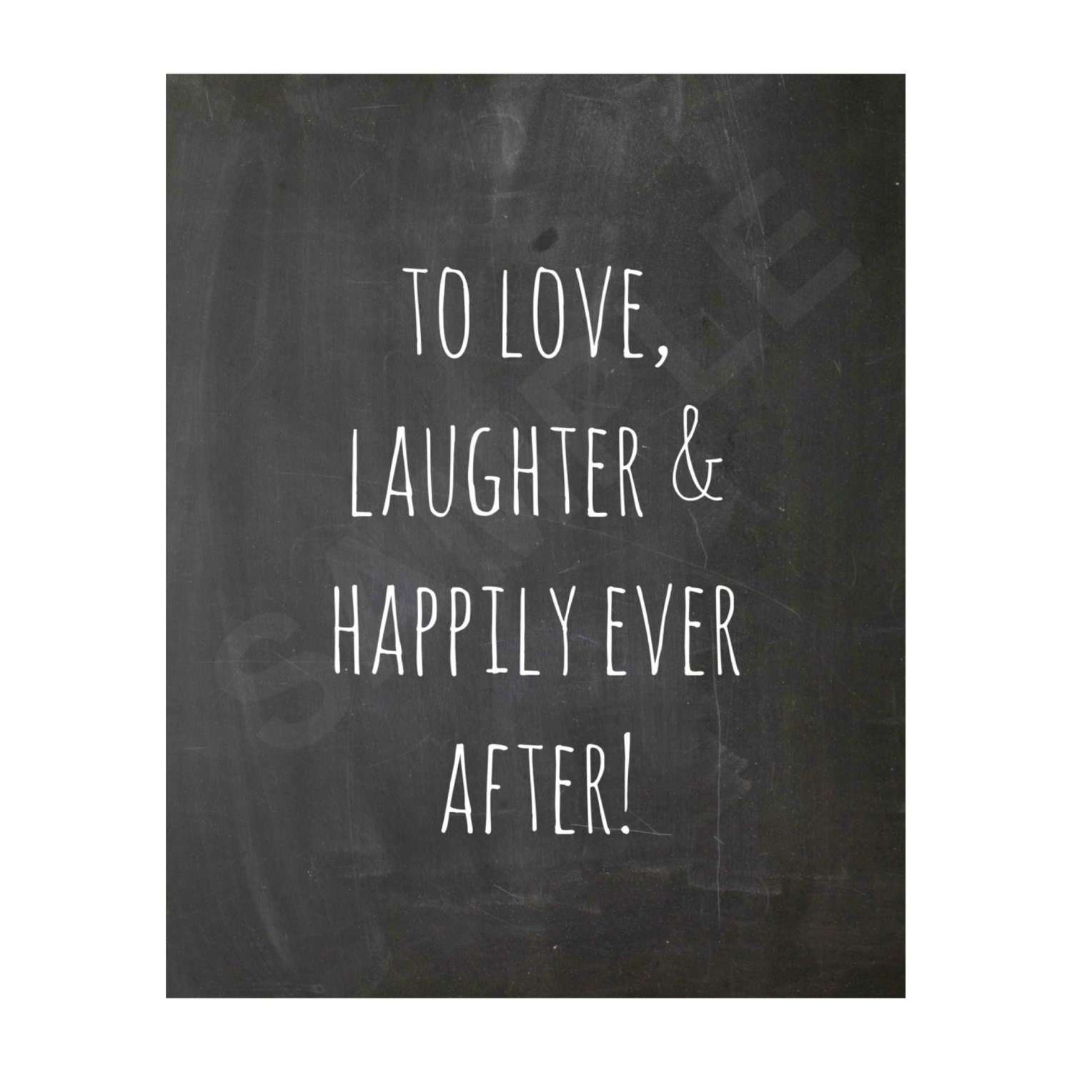 Items Similar To Instant Download Love Quote Chalkboard Print By Twine