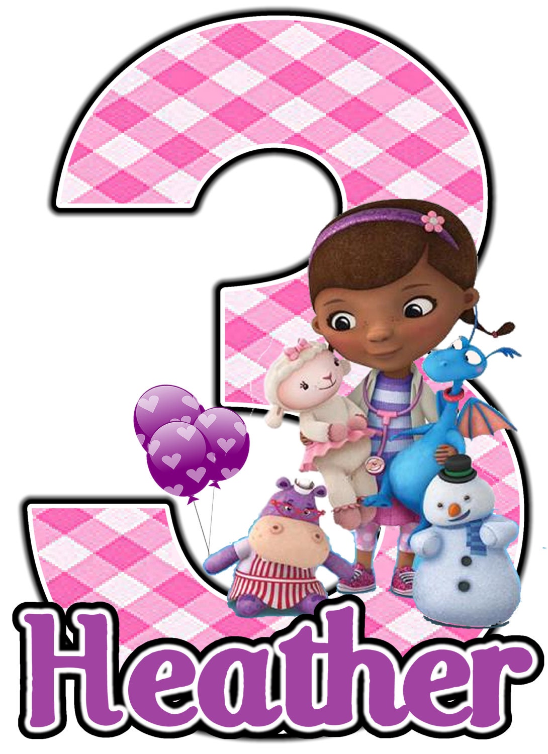 doc mcstuffins custom birthday shirt