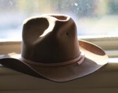 Vintage Dynafelt Brown Cowboy Hat - Earthling42