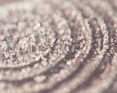 Frost Color Photo Print { frozen, crystals, brown, sparkle, shimmery, shiny, winter, cold, wall art, macro, nature & fine art photography } - photosbynicolelynn