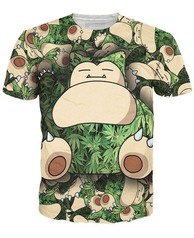 snorlax totoro shirt