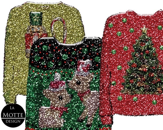 free ugly holiday sweater clip art - photo #8