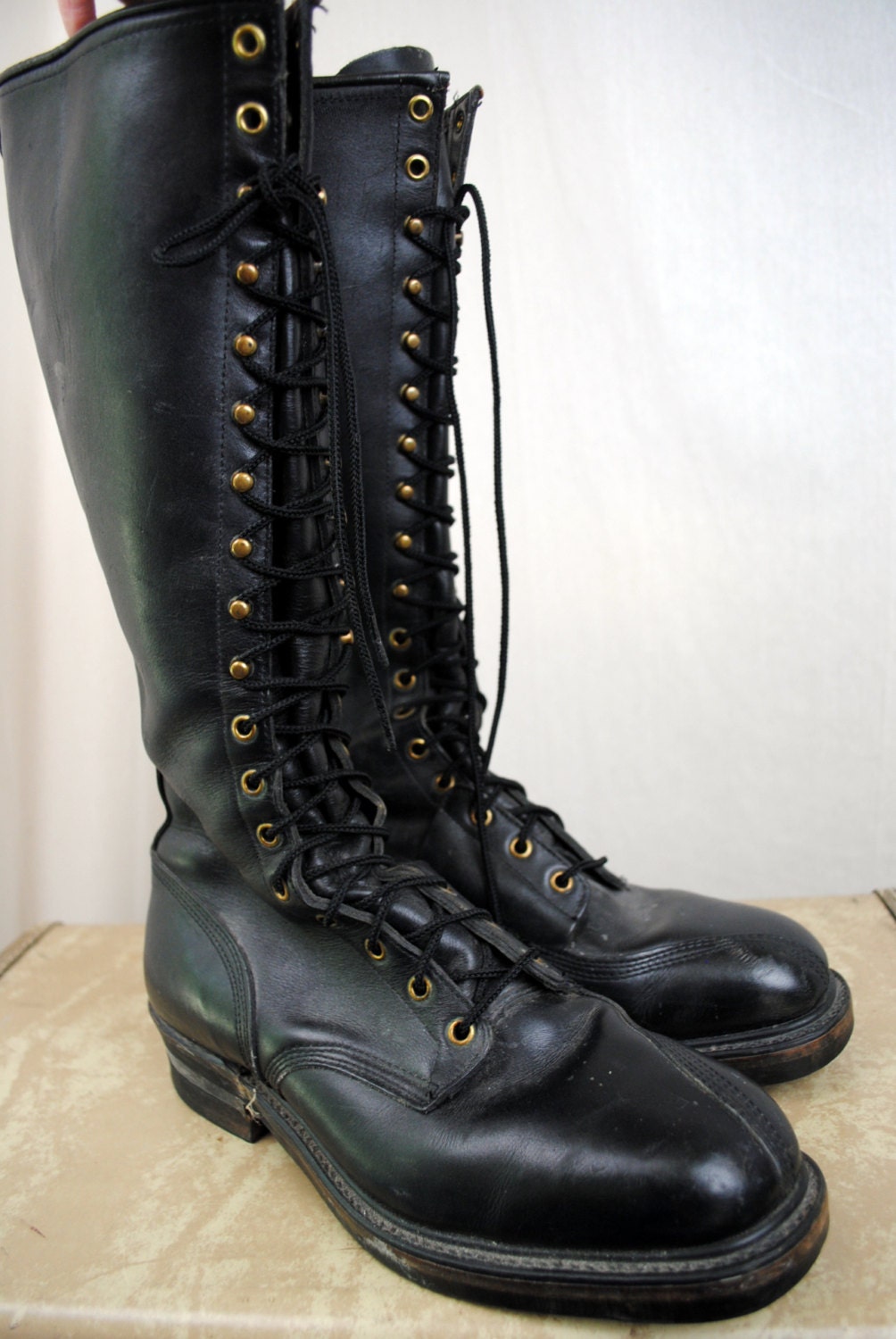 tall combat boots for men