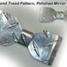 Metal Neck Bow Tie, Aluminum, Solid Deck Plate