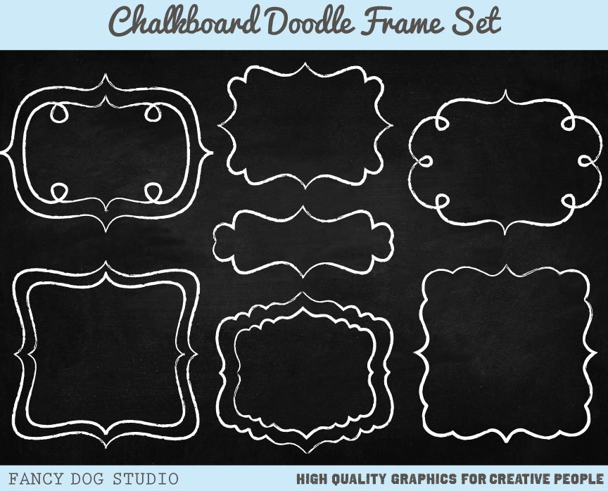 chalkboard frames clipart free - photo #23