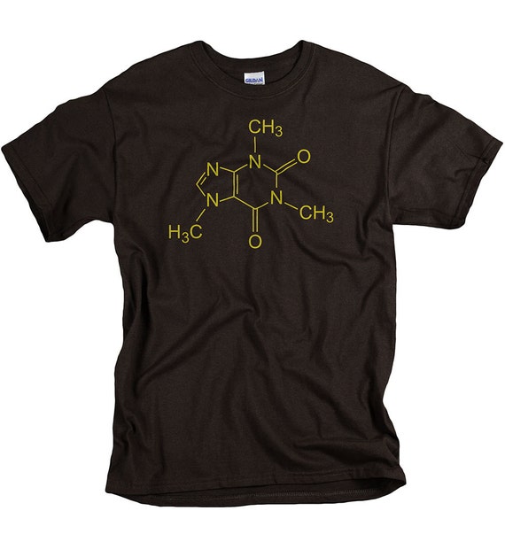 caffeine molecule shirt