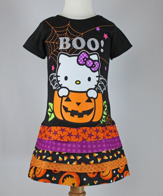 Halloween Tshirt dress easy pdf pattern by mackandlilypatterns