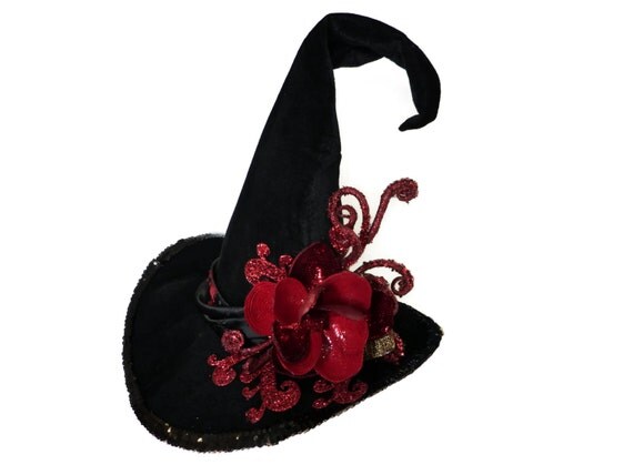 witch hat witch costume hat black velvet by witch hat witch costume hat black velvet by
