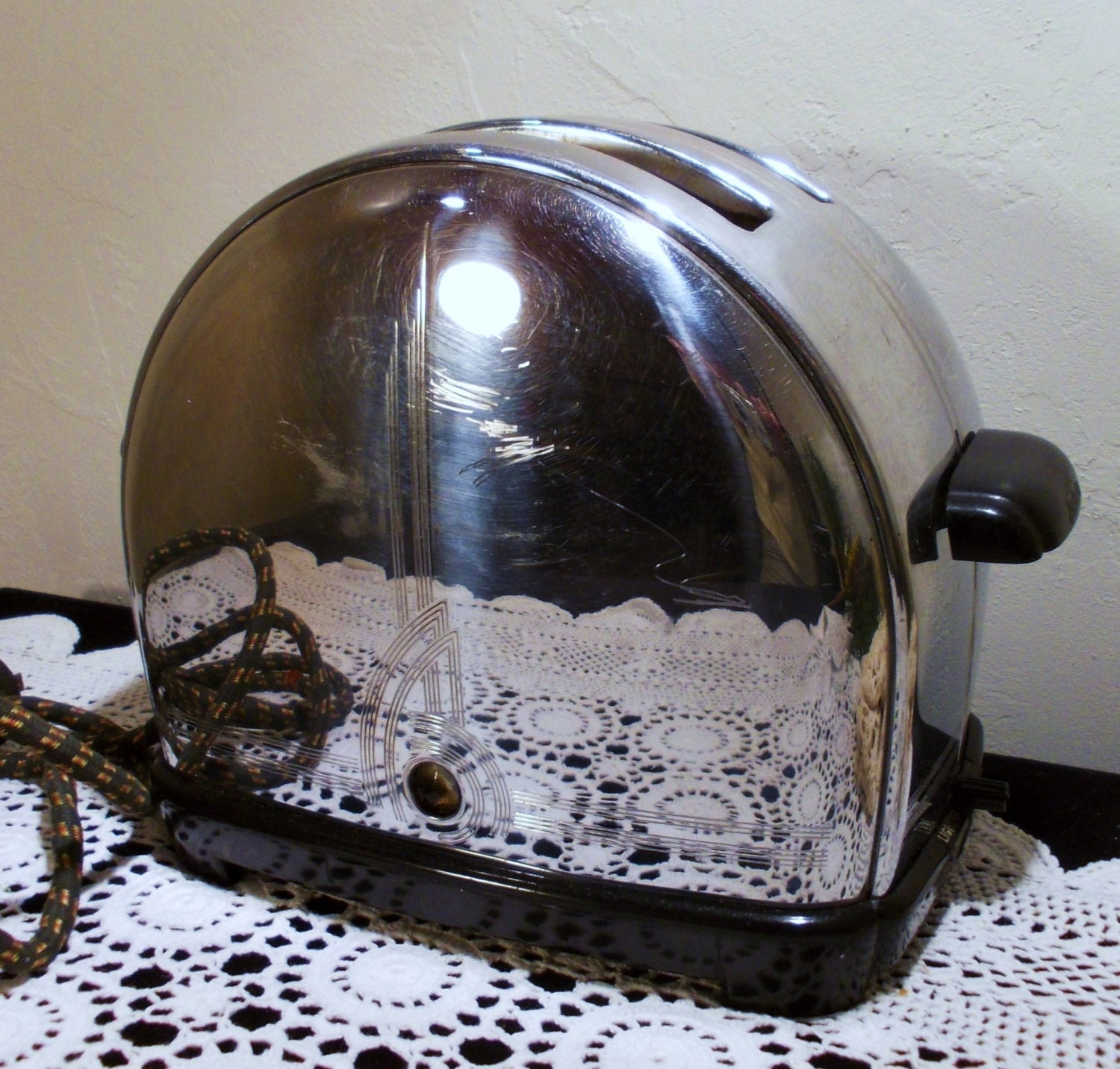 Vintage Sunbeam T 9 Electric Toaster 1939 Art by MostlyMadelines