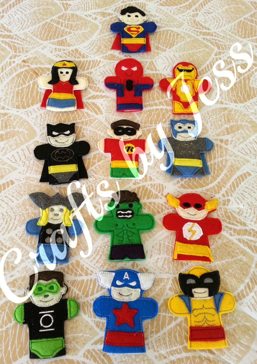 superhero finger puppets printable