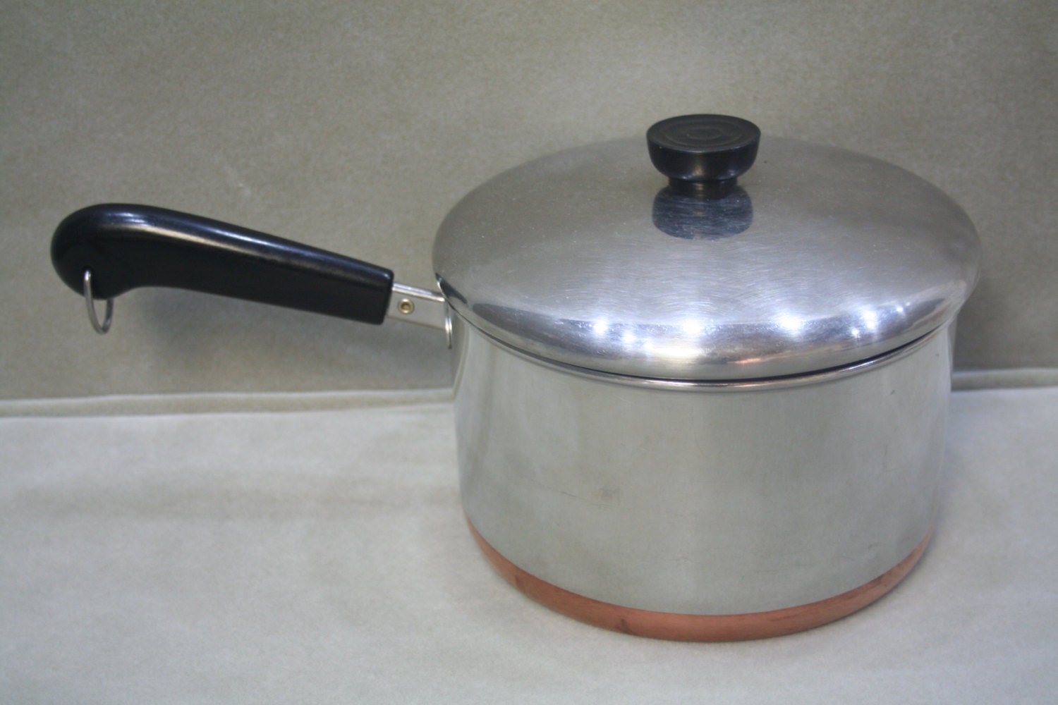 4 Qt Revere Ware Saucepan And Lid Copper Bottom By Artzybitz