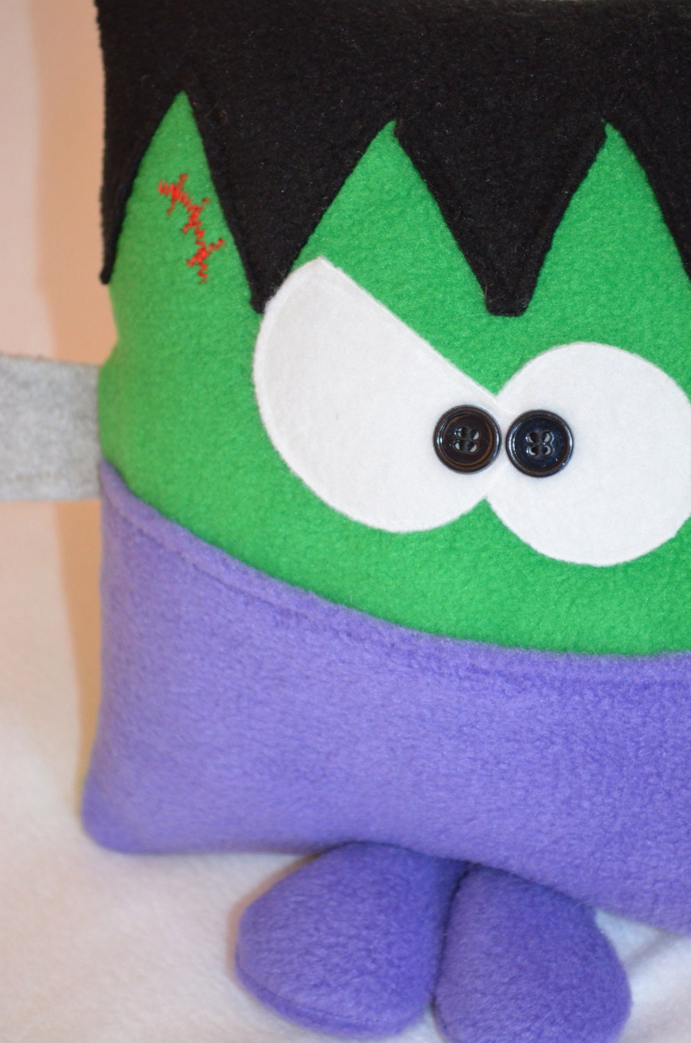 FrankenCritter the Pocket Pillow, great for Halloween - kookycritters