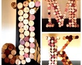 Personalized Wine Cork Letters - CreationsAndDesigns