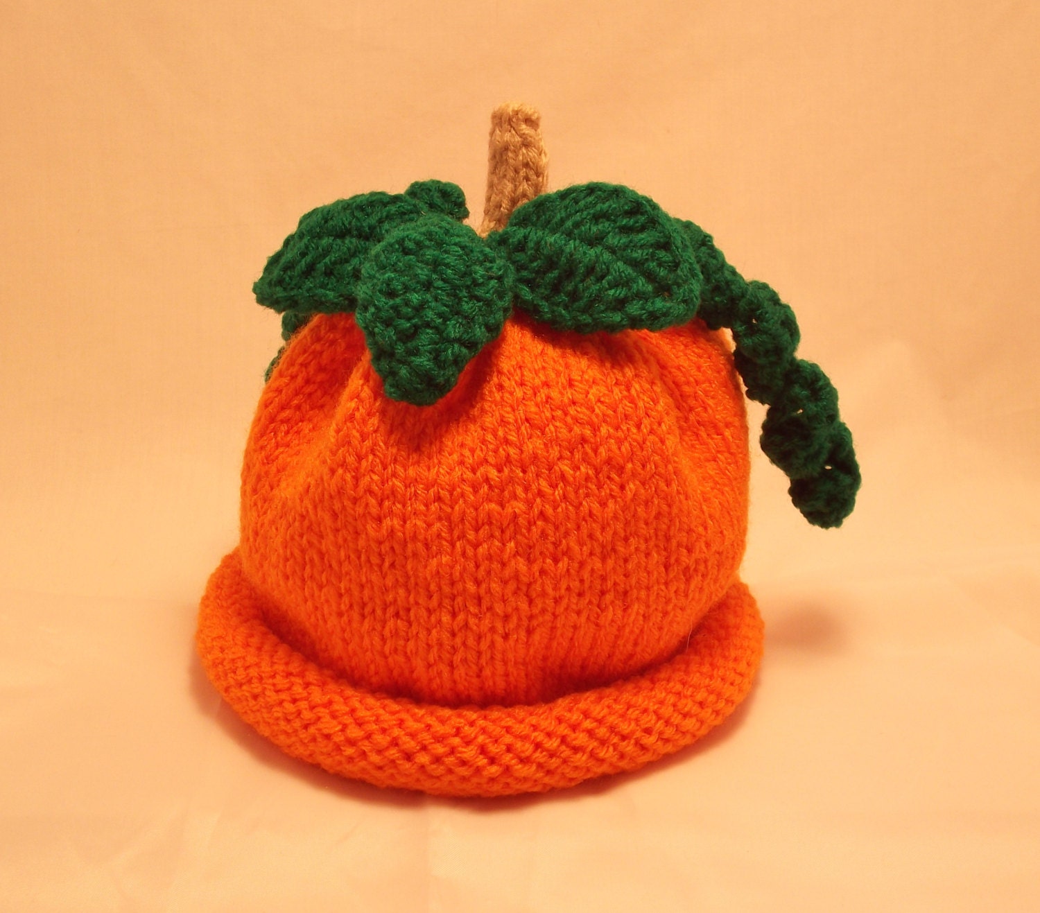 Fall Halloween Baby Photography Pumpkin Fairy Hat - ThePomPomEmporium