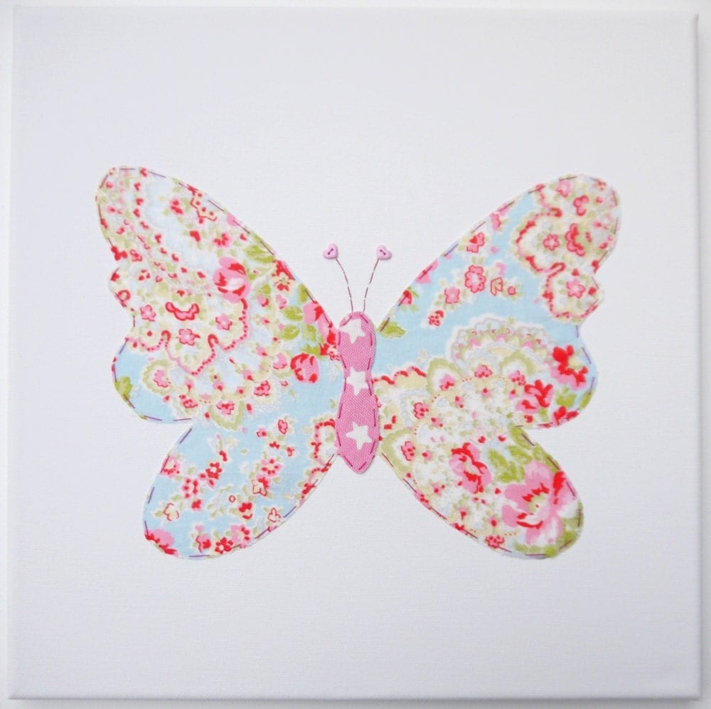 Popular items for butterfly canvas on Etsy