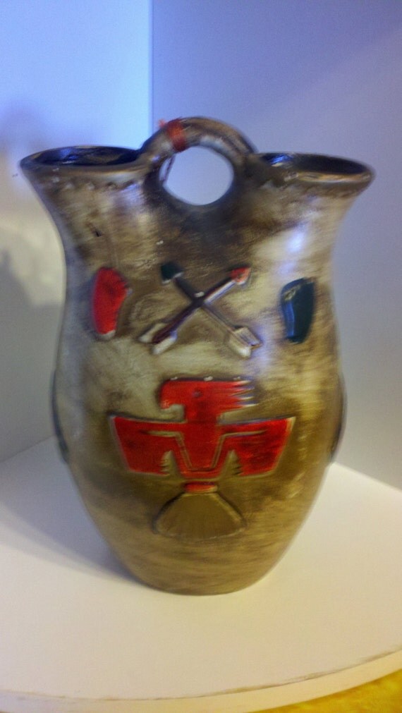 Authentic Indian Native American Wedding Vase by emVintageThrift