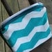 Set of 2 Chevron Wet Bags -Snappable&Zippered