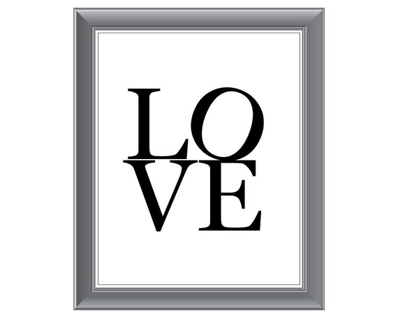 Printable Art - LOVE. Instant Download Il_570xn