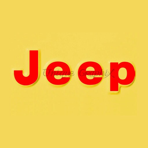 Jeep yj fender decal #2