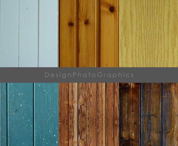Wood digital scrapbook paper Wood pattern by DesignPhotoGraphics