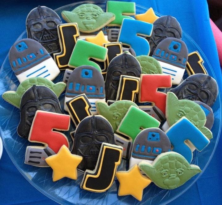 Star Wars Cookie Favors - 2 Dozen Il_570xn