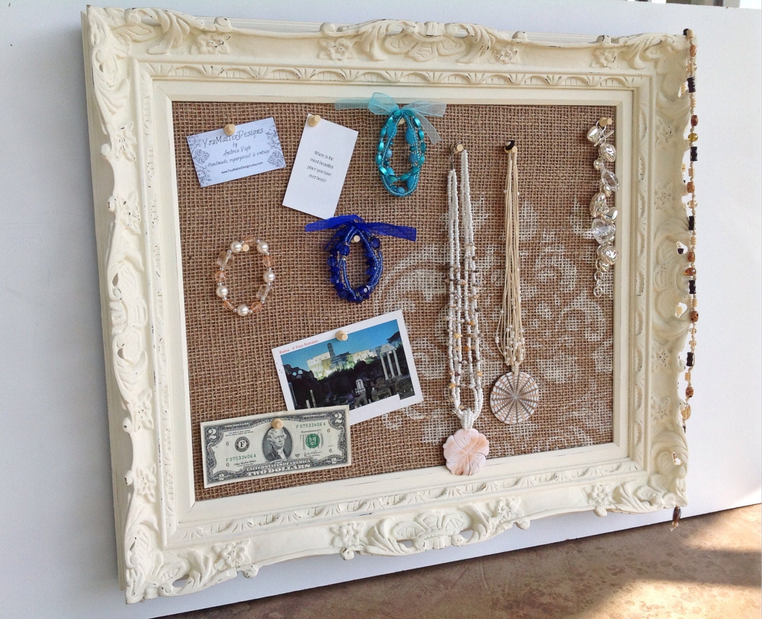framed cork board shabby chic decor large by youmatterdesigns framed cork board shabby chic decor large by youmatterdesigns