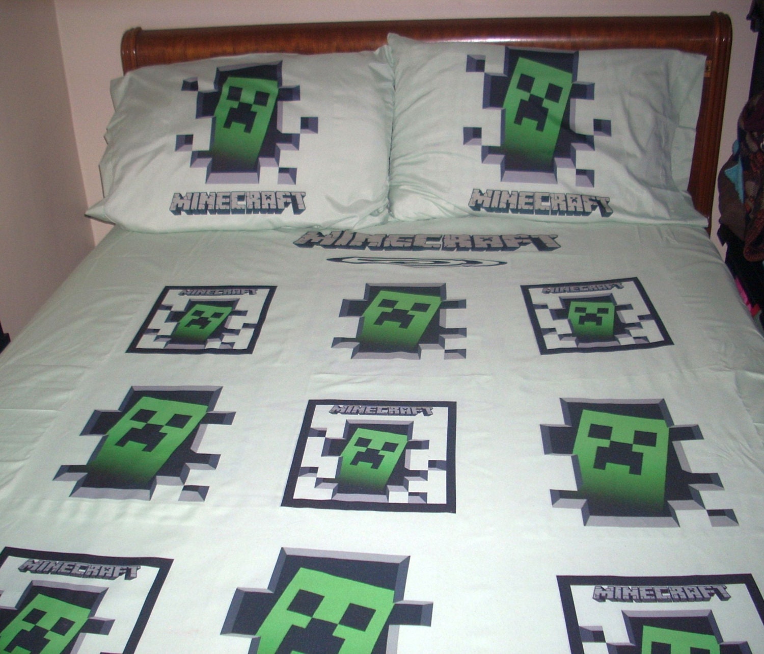 Minecraft Bed Sheets Minecraft comforter set cake ideas and designs