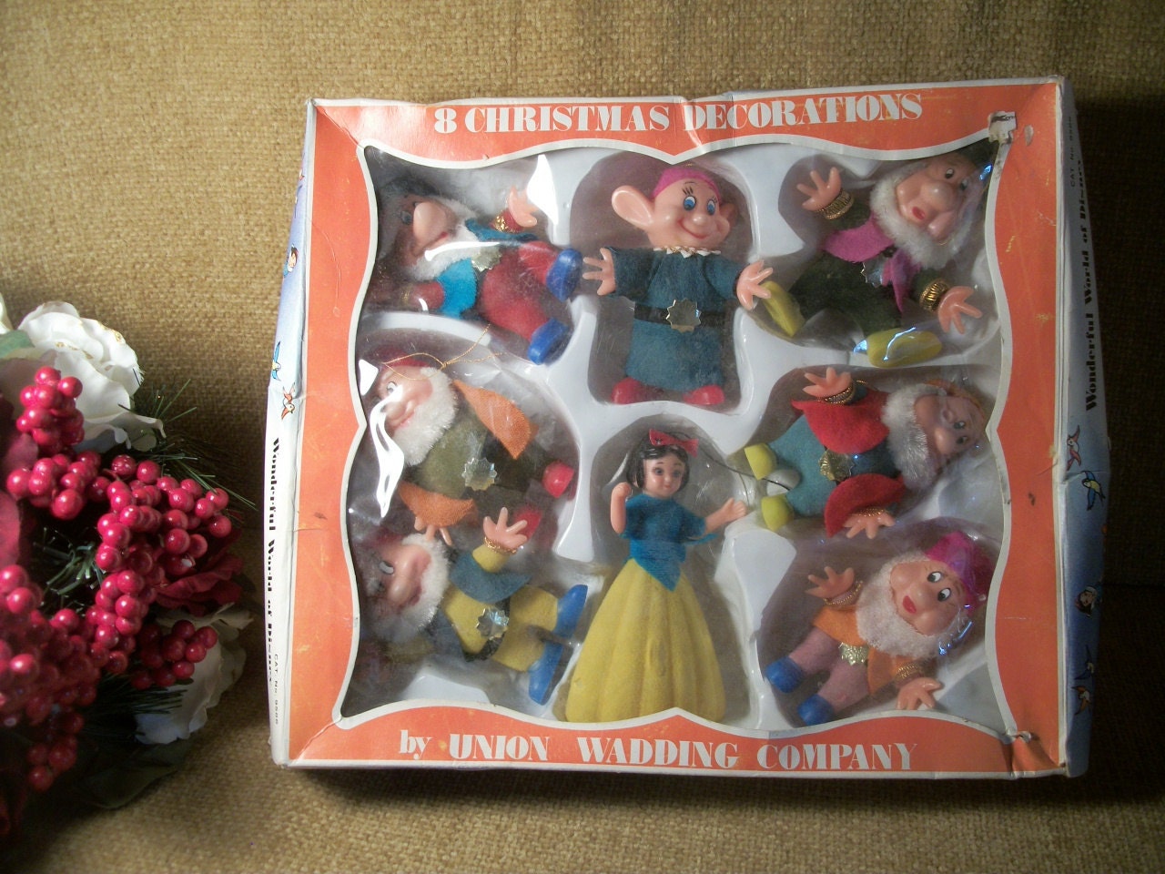 seven dwarfs christmas tree decorations