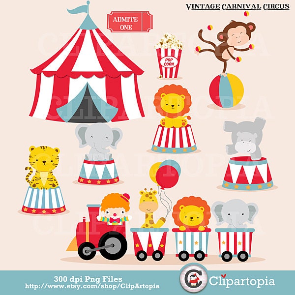 clipart circus animals - photo #8