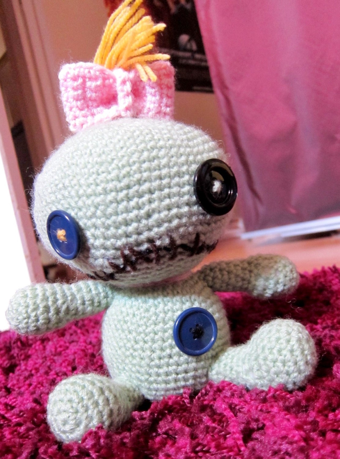 stitch scrump doll