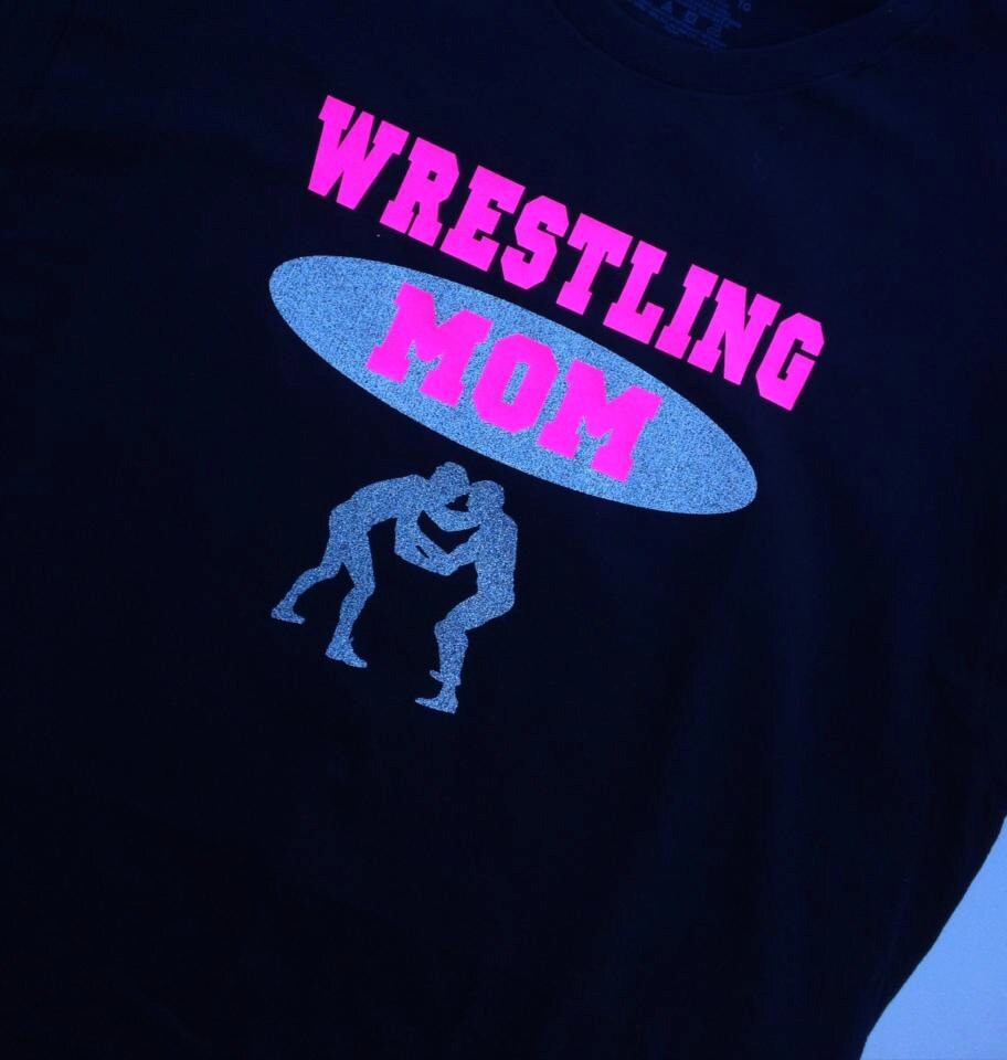 Items Similar To Wrestling Mom Shirt Custom Tshirt Wrestling Mom Shirt Customize Tshirt 6905