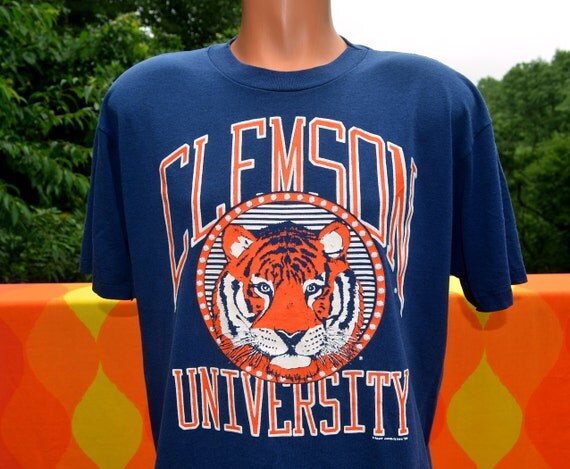 vintage clemson tshirt