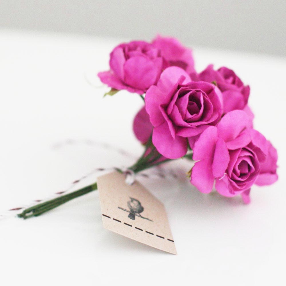 Wholesale 96 Wine paper flowers