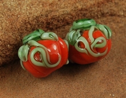 Lampwork Halloween Beads