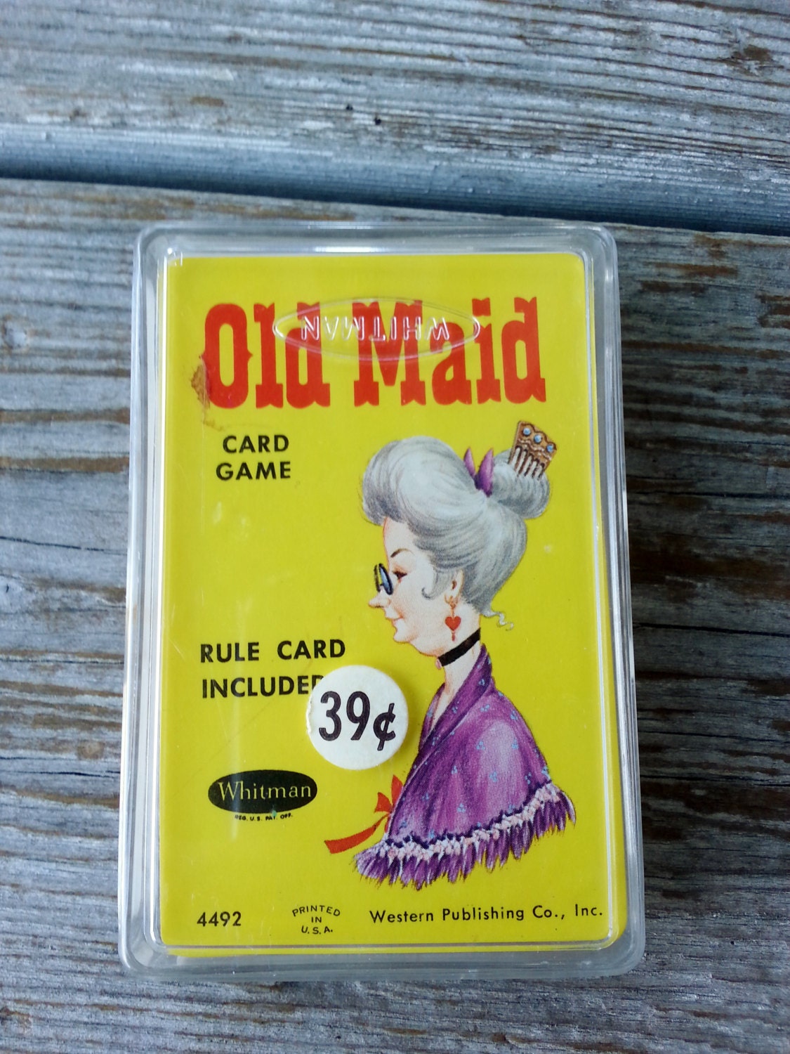Whitman Old Maid Card Game By Myrobynsnestboutique On Etsy