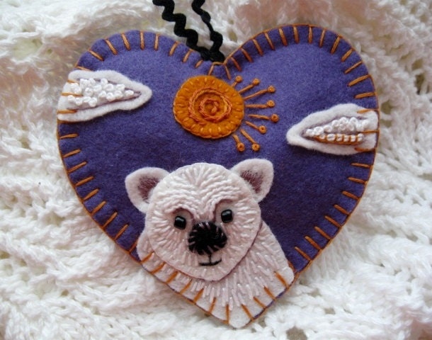 Polar Bear Ornament