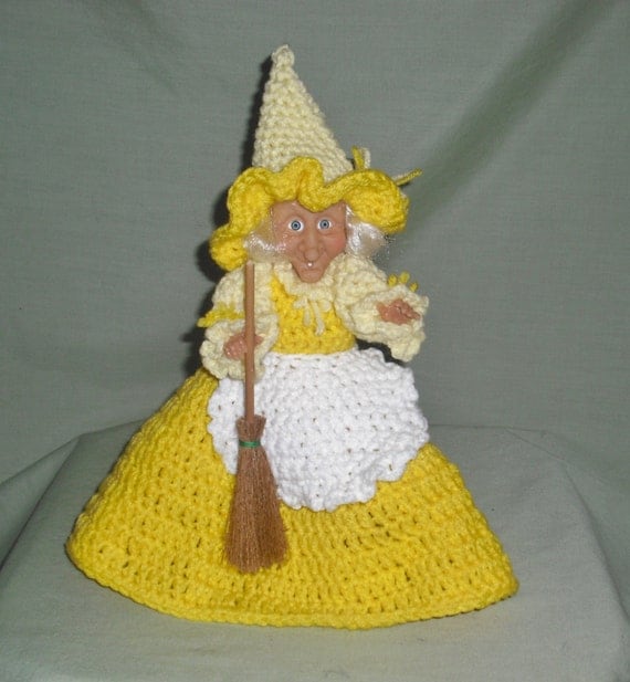 Kitchen Witch Renuzit Air Freshener Cover Doll by midnightcrafters