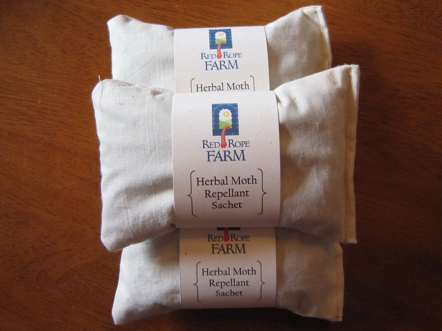 Handmade Herbal Moth Repellent Sachet by redropefarm on Etsy