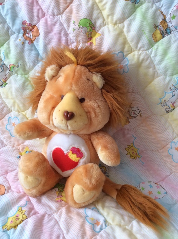 lion care bear stuffed animal