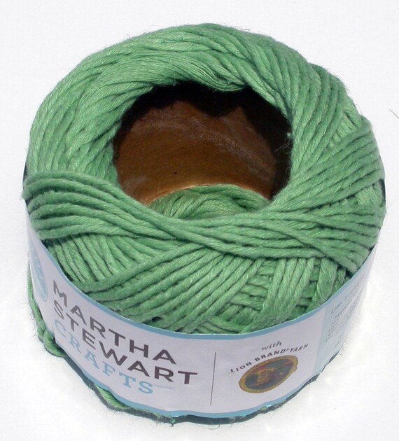 Cotton Hemp Yarn Lion Brand Martha Stewart Crafts by SusanEknits