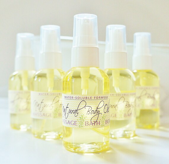 NATURAL BODY OIL Choose Your Scent Massage Oil by crimsonhill