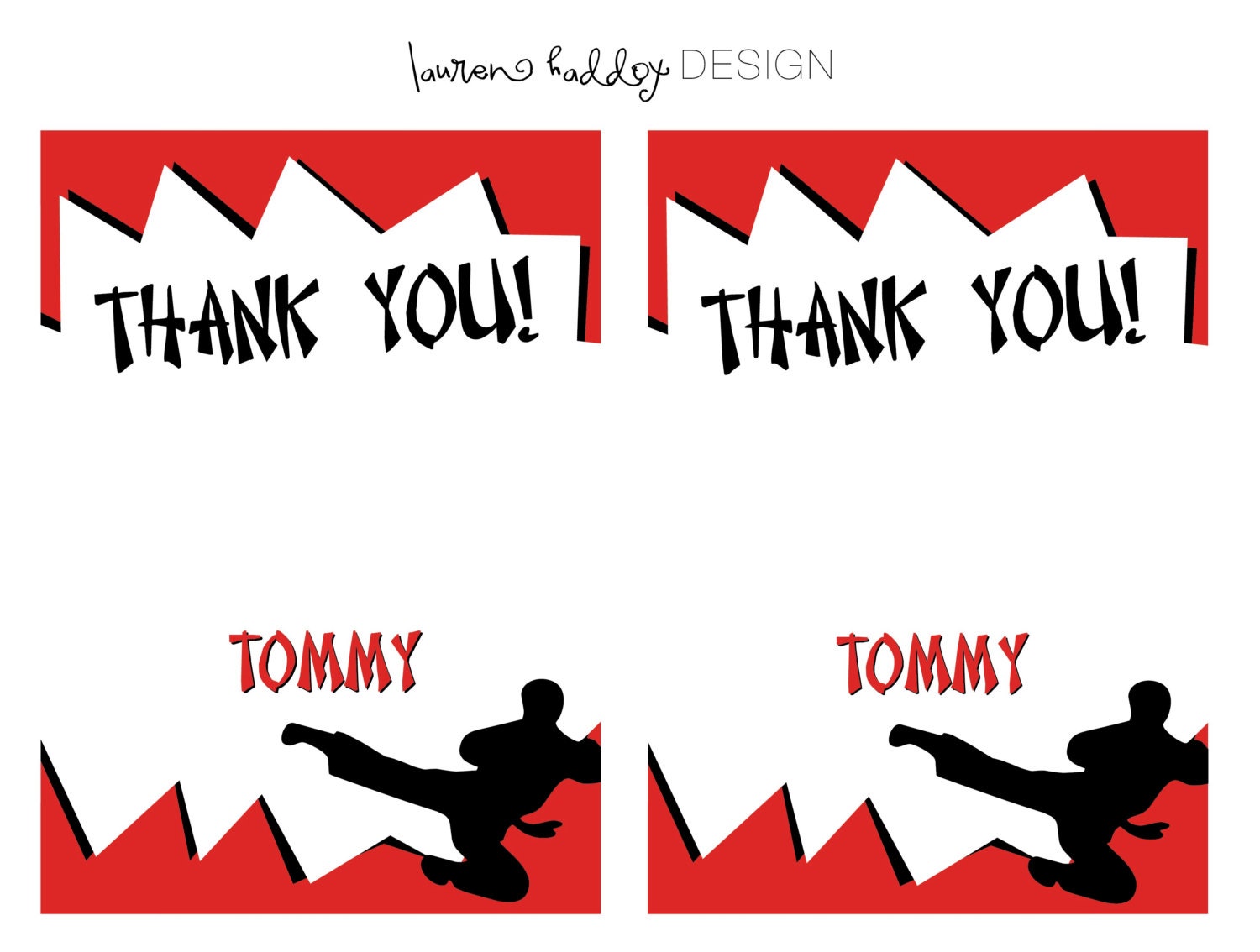 DIY, Karate Thank You Il_570xn