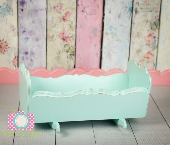 Baby Crib Photograghy Prop by paisleycoutureframes on Etsy