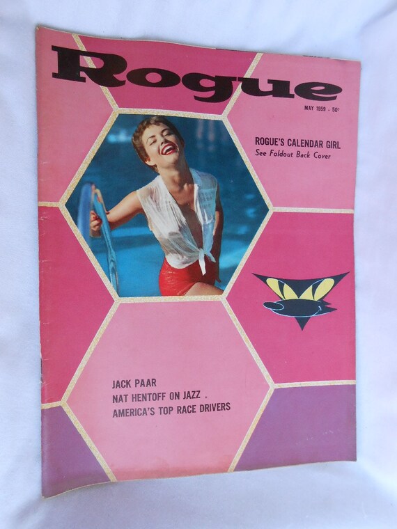 ROGUE MENS GIRLIE PINUP MAGAZINE GORGEOUS BUSTY DD NUDE MODELS PHOTOS 1962 ROGUE MENS GIRLIE PINUP MAGAZINE GORGEOUS BUSTY DD NUDE MODELS PHOTOS 1962