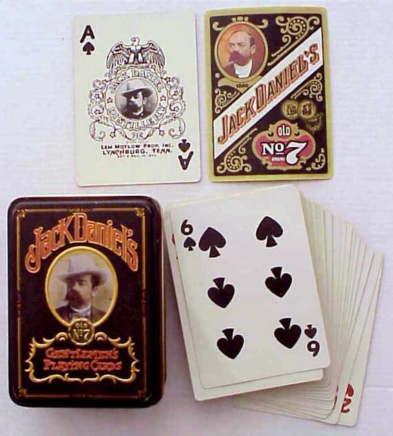 JACK DANIEL'S WHISKEY Playing Cards with by UncleJayMichaels