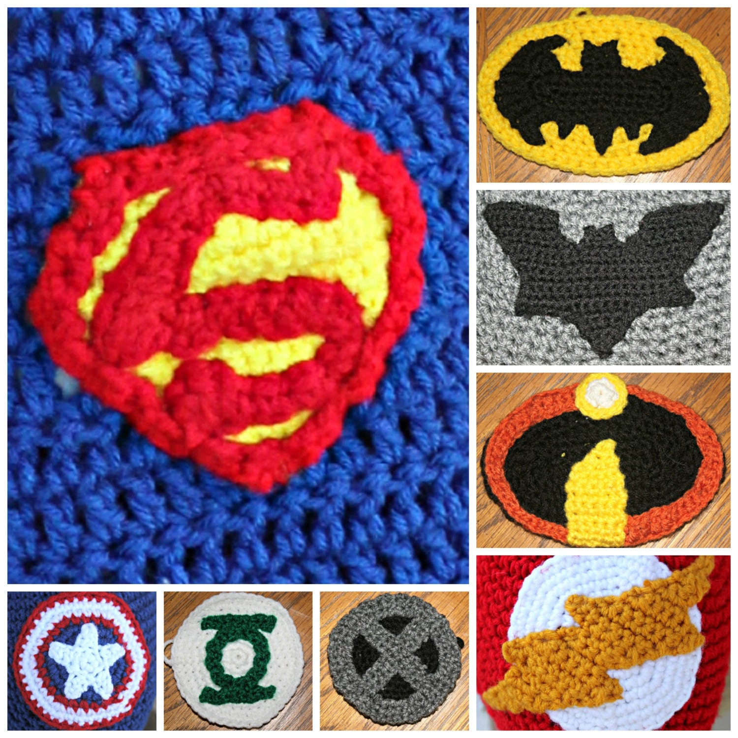 Super hero cape & hat PDF crochet pattern-INSTANT by ...