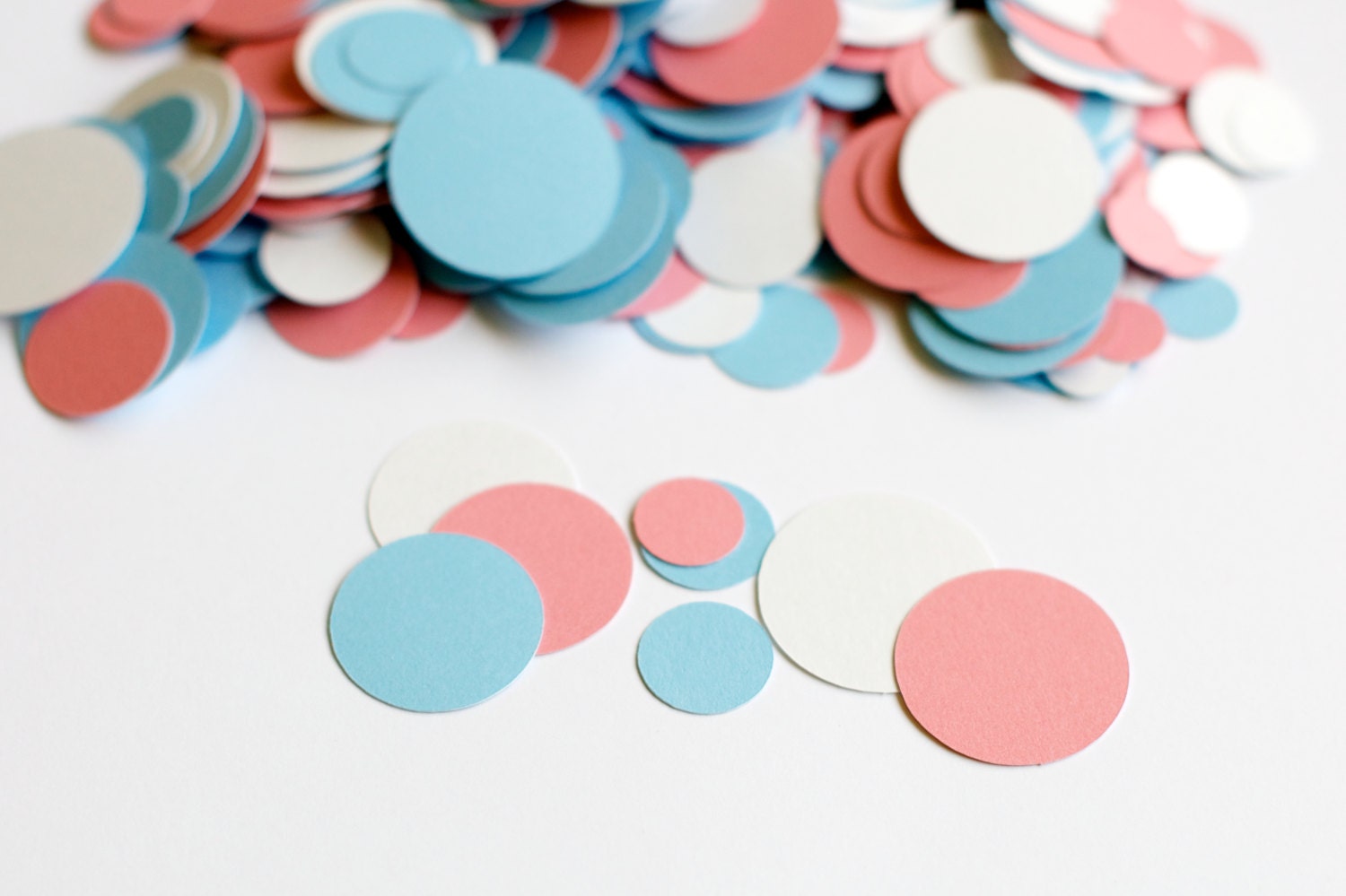 Baby Shower Decoration Circle Confetti Gender Reveal Il_570xn