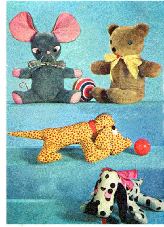 simplicity patterns stuffed animals