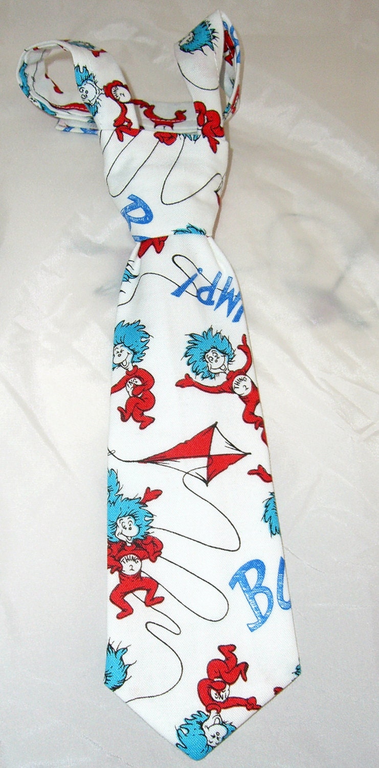 Special Listing For Jennifer. Two Baby Boy / Toddler Thing 1 thing 2 Diaper Covers and Ties for First Birthday Outfit or Cake Smash.