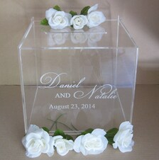 ... Box - Wedding Card Box, Gift Card Box, Donation Box, Comment Box